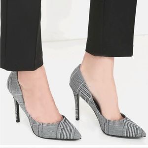Marc Fisher Darren Heels Houndstooth size 7W NWT pumps shoes